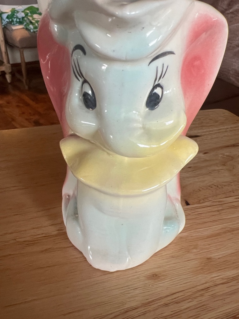 Antique Elephant pitcher / vase.
